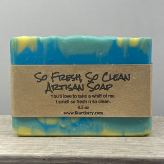 So Fresh, So Clean Artisan Soap