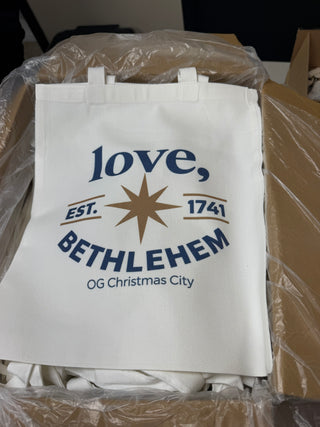 Love, Bethlehem Tote Bag