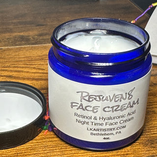 Rejuven8 Face Cream, Retinol + Formula